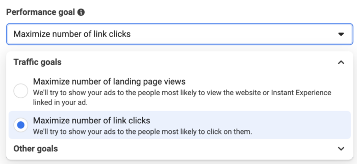 Link Click Optimization